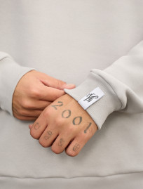 Bluză de trening Staff light gray basic fleece