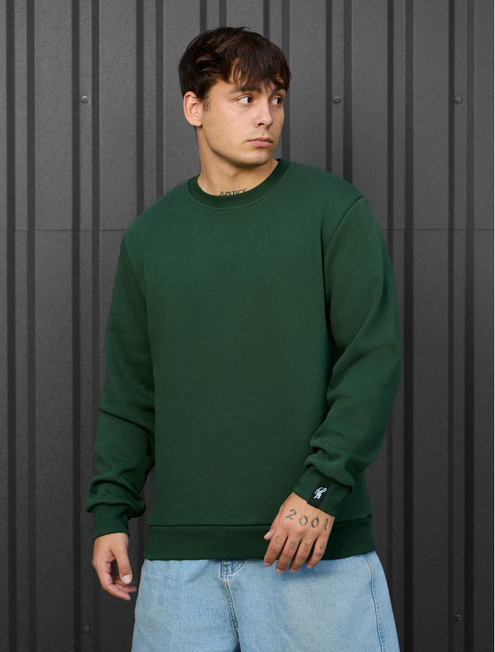 Bluză de trening Staff green basic fleece