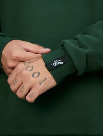 Bluză de trening Staff green basic fleece