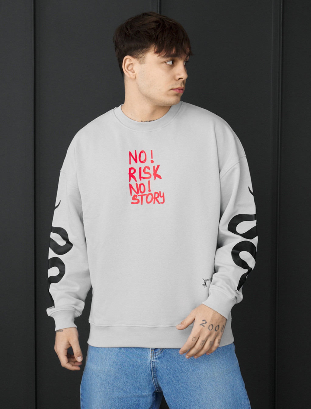 Bluză de trening Staff no risk oversize