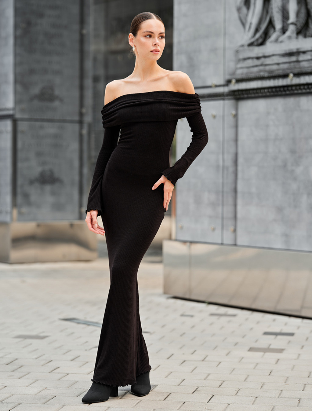 Rochie Staff luna black