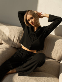 Pijamale de damă Staff vo black