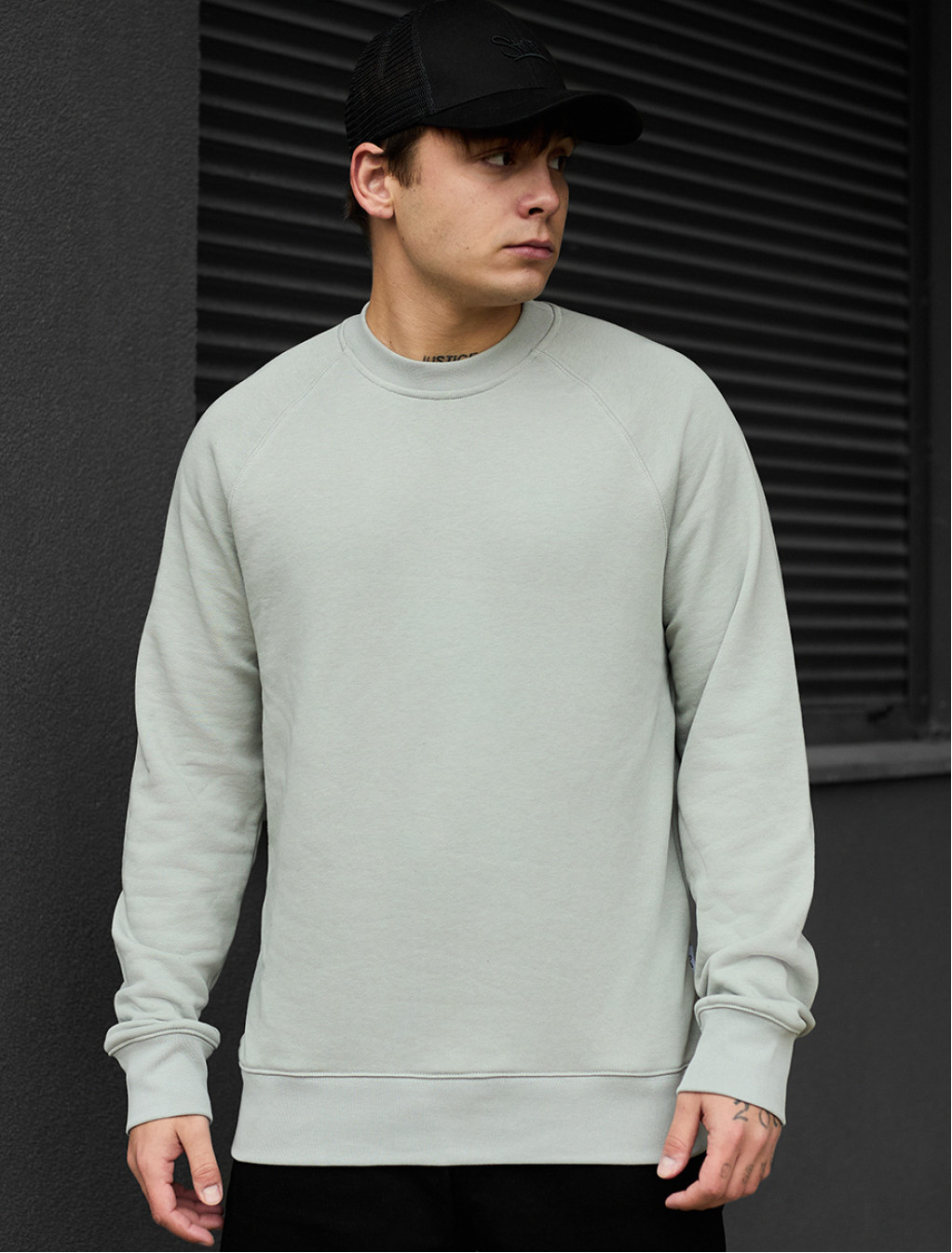 Bluză de trening Staff light gray Defect
