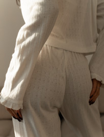 Pijamale de damă Staff me white