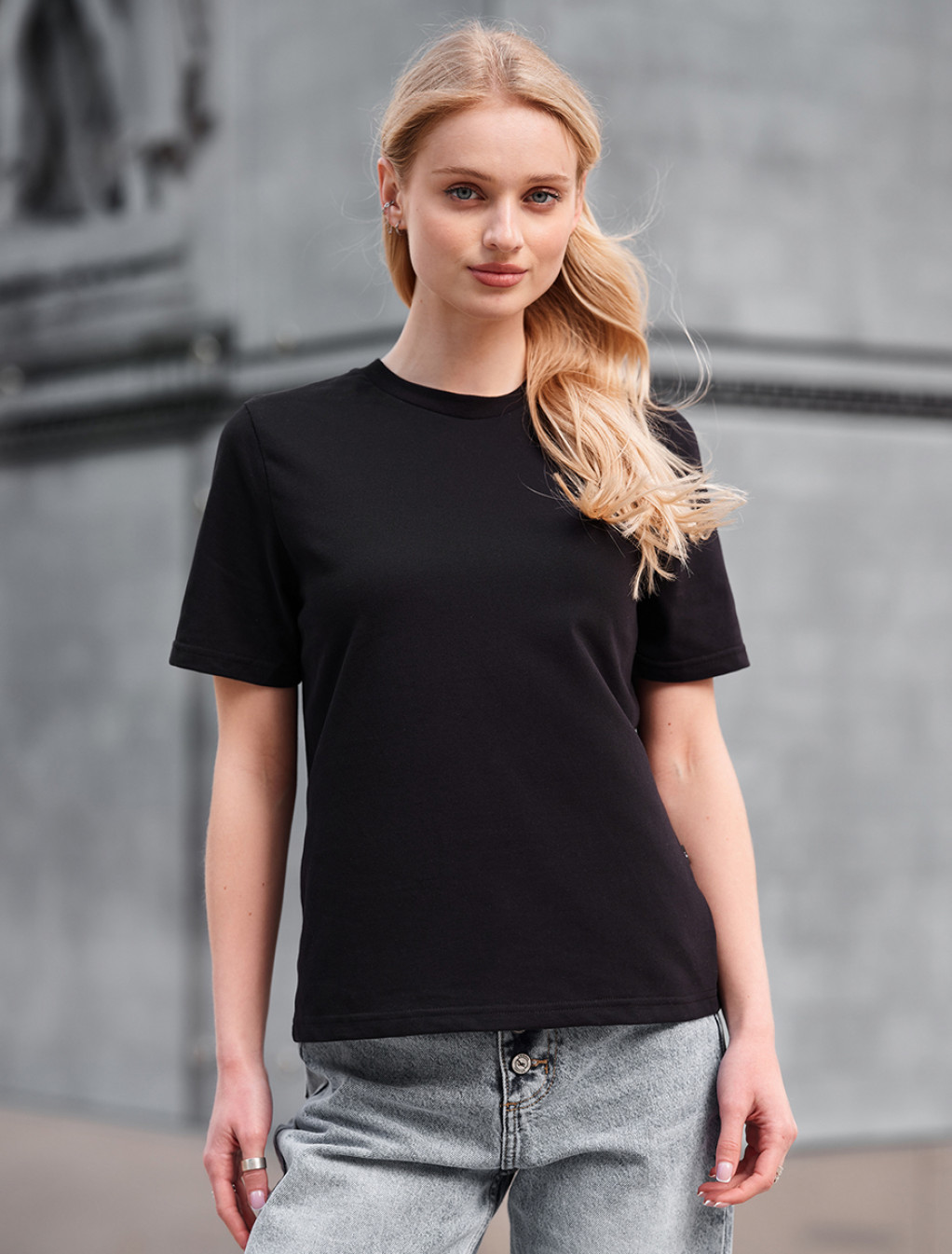 Tricou de damă Staff ant black