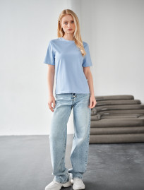 Tricou de damă Staff ant light blue