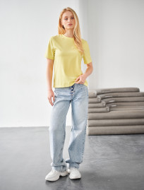 Tricou de damă Staff ant lime