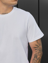 Tricou Staff white basic