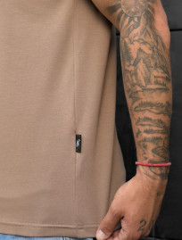 Tricou Staff brown basic