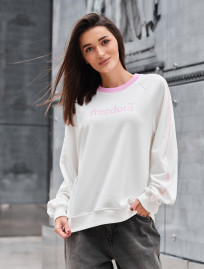 Bluză de damă Staff freedom white oversize