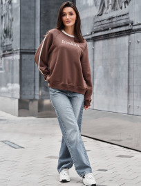 Bluză de damă Staff freedom brown oversize