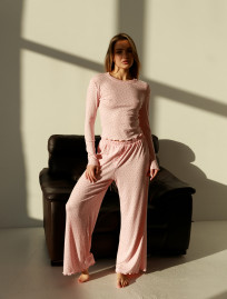 Pijamele de damă Staff lov pink