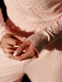 Pijamele de damă Staff lov pink