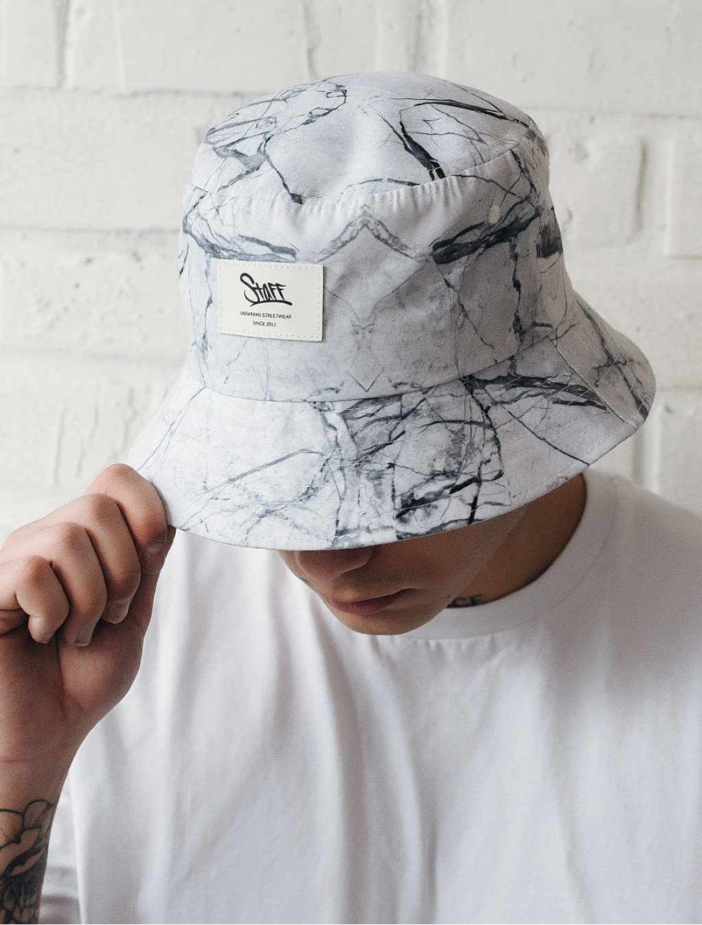 Kapelusz Staff marble