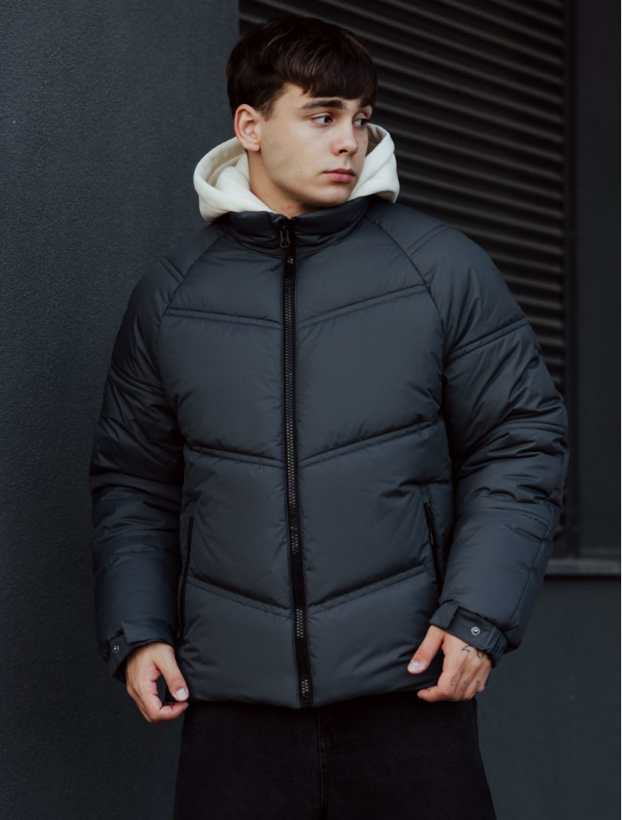 Geacă de iarnă Staff st gray