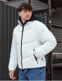 Geacă de iarnă luminescentă Staff ilumin white