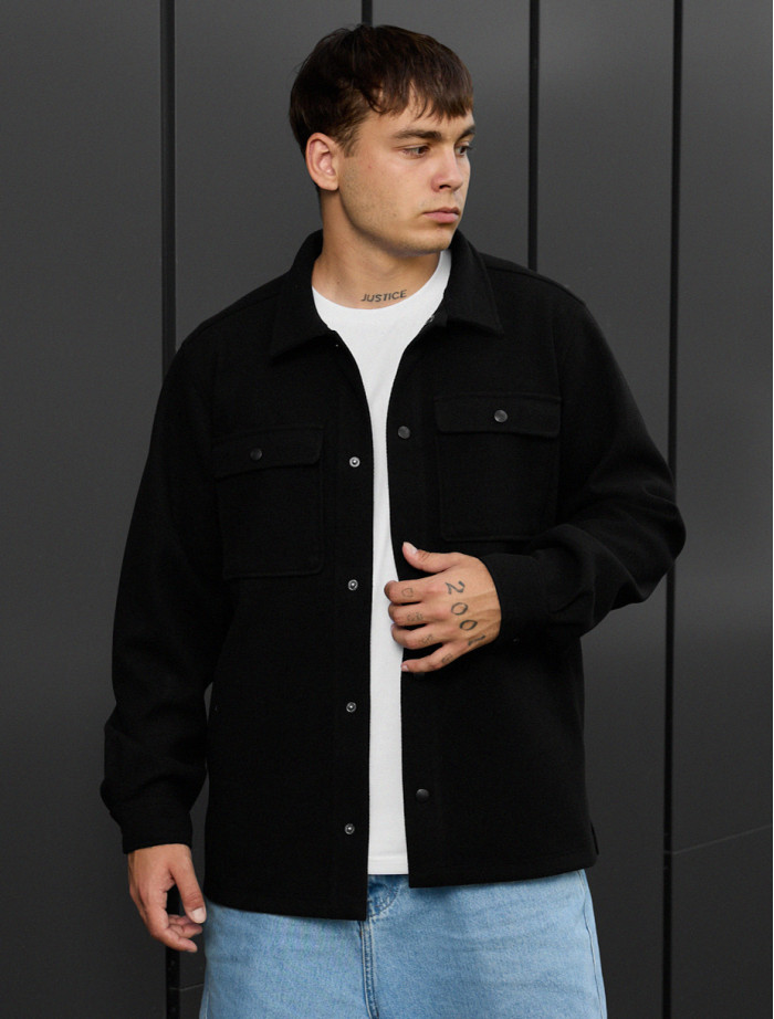 Geacă-cămașa Staff black