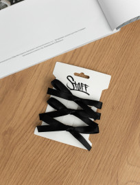 Agrafă de păr Staff black (3 buc.)