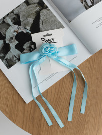 Agrafă de păr Staff light blue flower