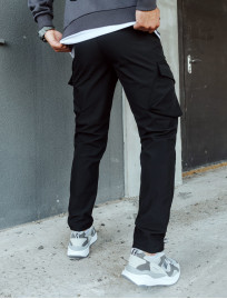 Pantaloni de jogging izolați Staff st cargo black fleece