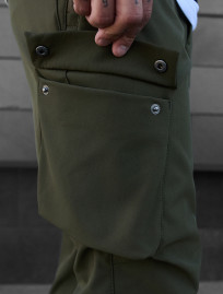Pantaloni izolați  Staff st cargo khaki fleece
