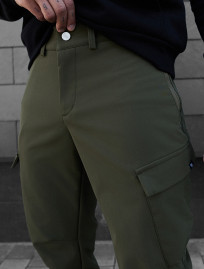 Pantaloni izolați  Staff st cargo khaki fleece