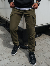 Pantaloni de jogging izolați Staff st cargo khaki fleece