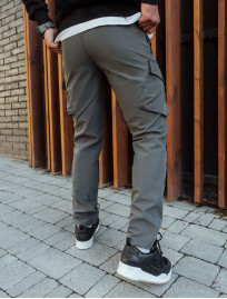 Pantaloni de jogging izolați Staff st cargo gray fleece