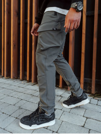 Pantaloni de jogging izolați Staff st cargo gray fleece