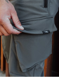 Pantaloni de jogging izolați Staff st cargo gray fleece