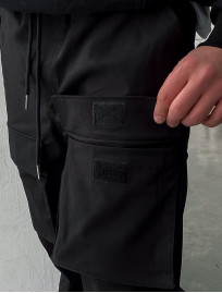 Pantaloni Staff tu cargo black