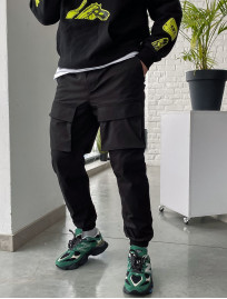 Pantaloni Staff tu cargo black