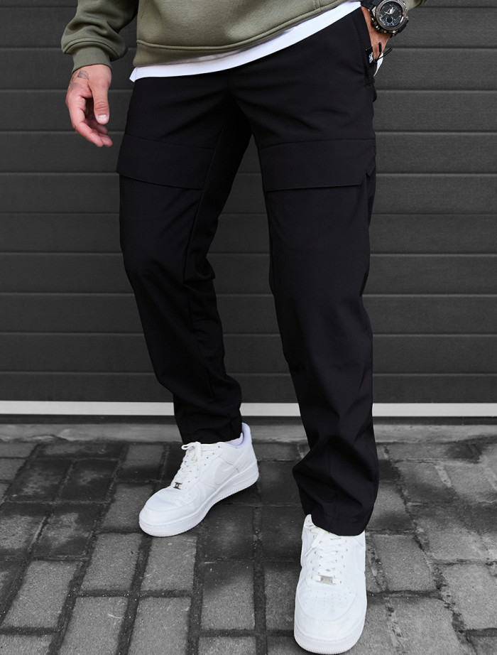 Pantaloni izolați Staff ar black fleece