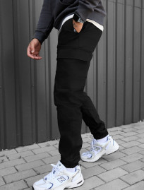 Pantaloni Staff hid cargo black
