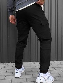 Pantaloni Staff hid cargo black