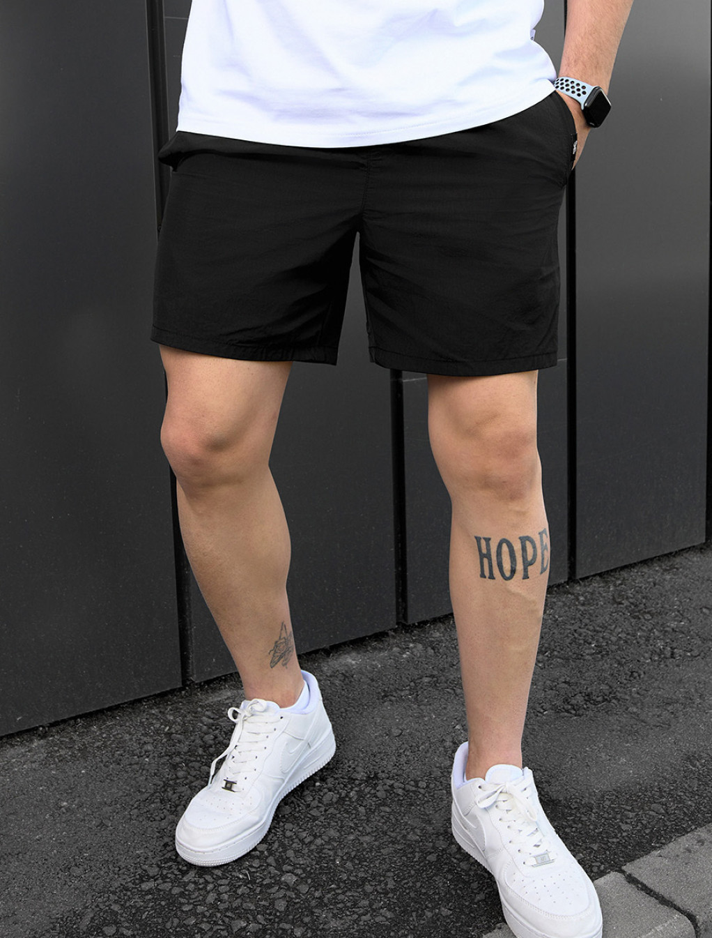 Pantaloni scurți de plajă Staff po black
