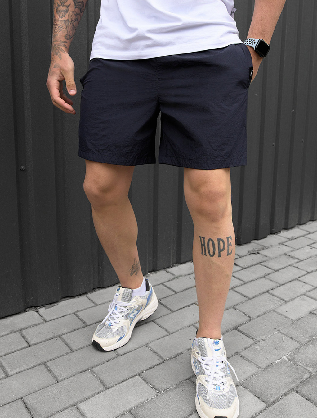 Pantaloni scurți de plajă Staff po navy