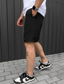 Pantaloni chinos scurți Staff bea black