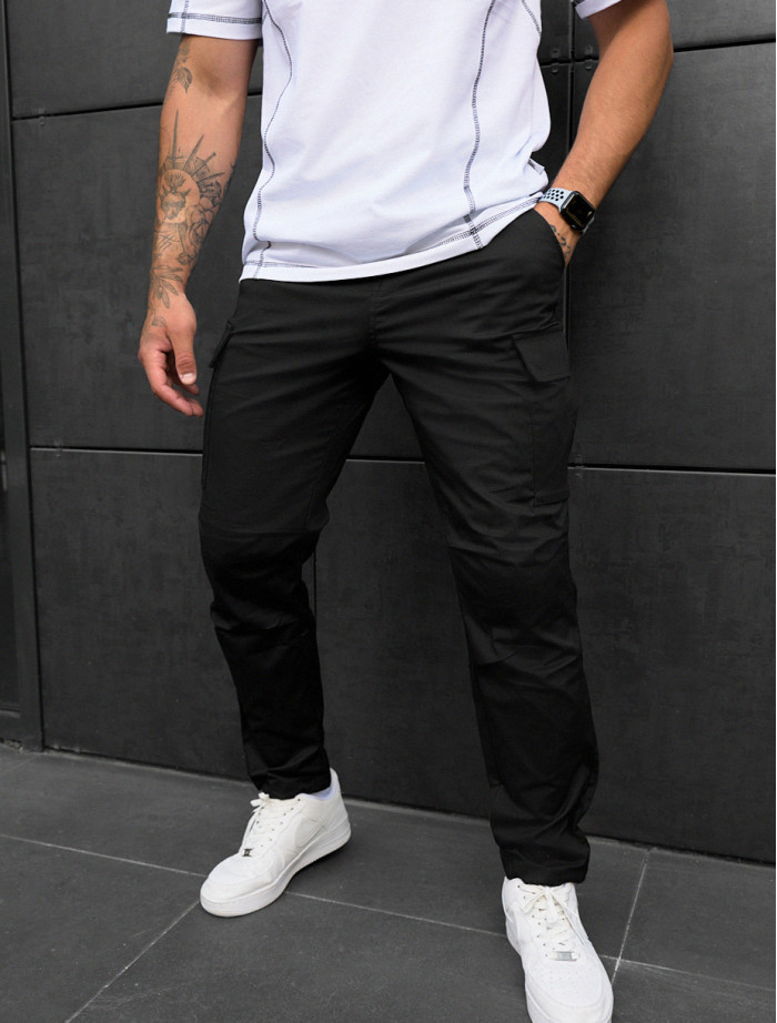 Pantaloni Staff cargo ja black