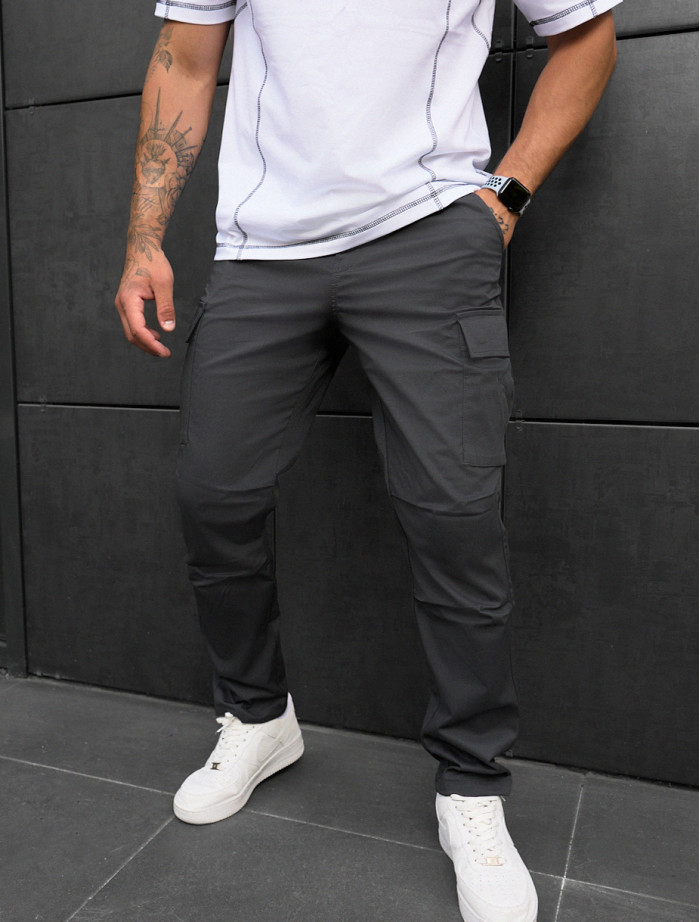 Pantaloni Staff cargo ja dark gray