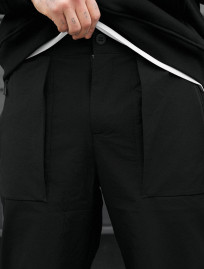 Pantaloni chinos Staff rit black