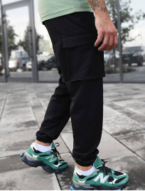 Pantaloni Staff cargo tao spandex black