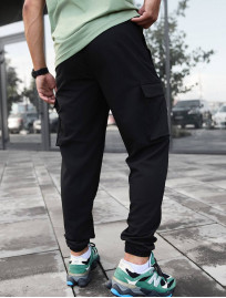 Pantaloni Staff cargo tao spandex black