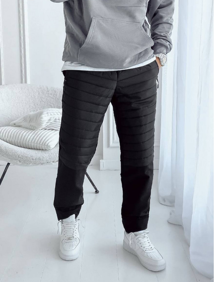 Pantaloni izolați Staff ap black