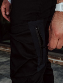 Pantaloni de jogging izolați Staff coa cargo black fleece