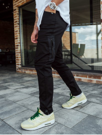 Pantaloni de jogging izolați Staff coa cargo black fleece