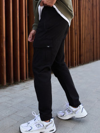 Pantaloni Staff cargo tam black