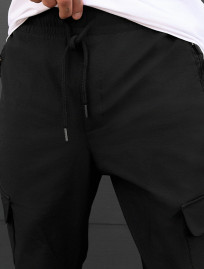 Pantaloni Staff cargo tam black