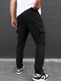 Pantaloni Staff cargo tam black