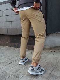 Pantaloni de jogging izolați Staff ba beige fleece